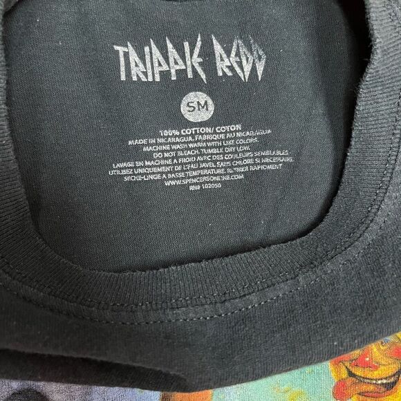 Trippie Redd Mens Black Crew Neck Lifes a Trip Album Short Sleeve T-Shirt Small - Picture 6 of 7